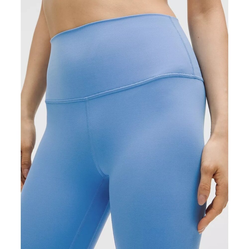 Lululemon Athletica Womens Align Crop Leggings Size 12 Pool 23" Inseam High Rise - Picture 4 of 5